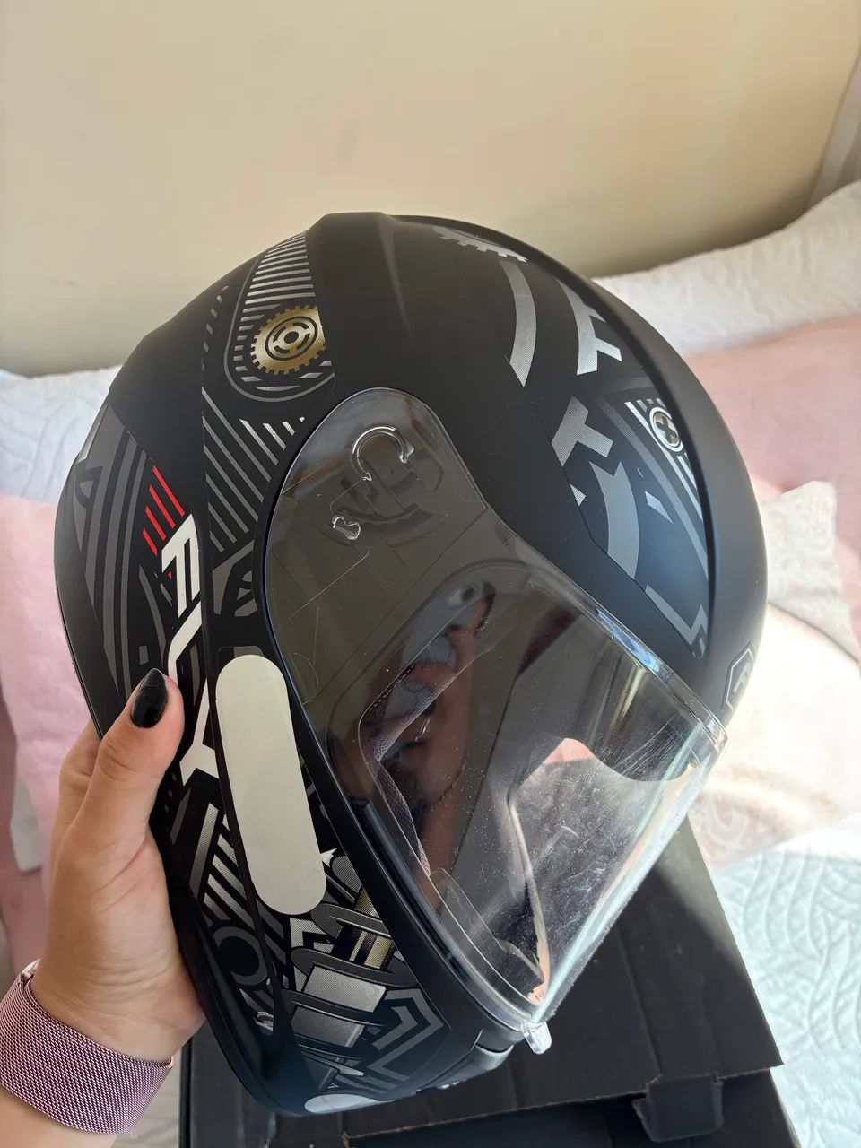 CAPACETE NOVO HONDA 
