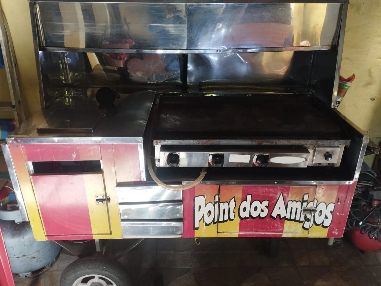 Carrinho de lanche 