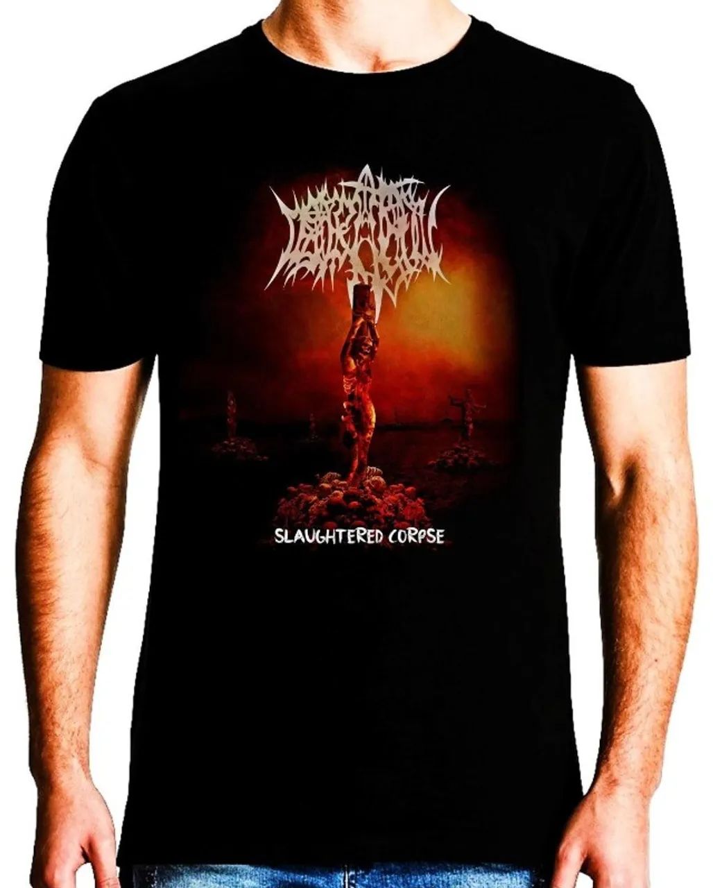 Camiseta Desperate Soul - Slaughtered Corpse - Death Metal