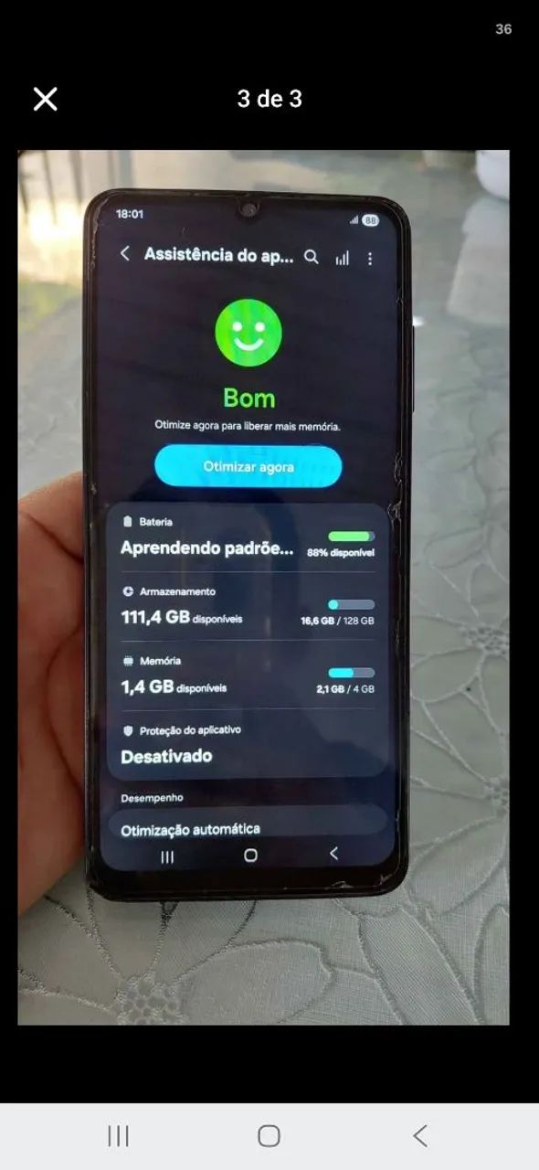A 06 Samsung 128 GB  - Foto 3