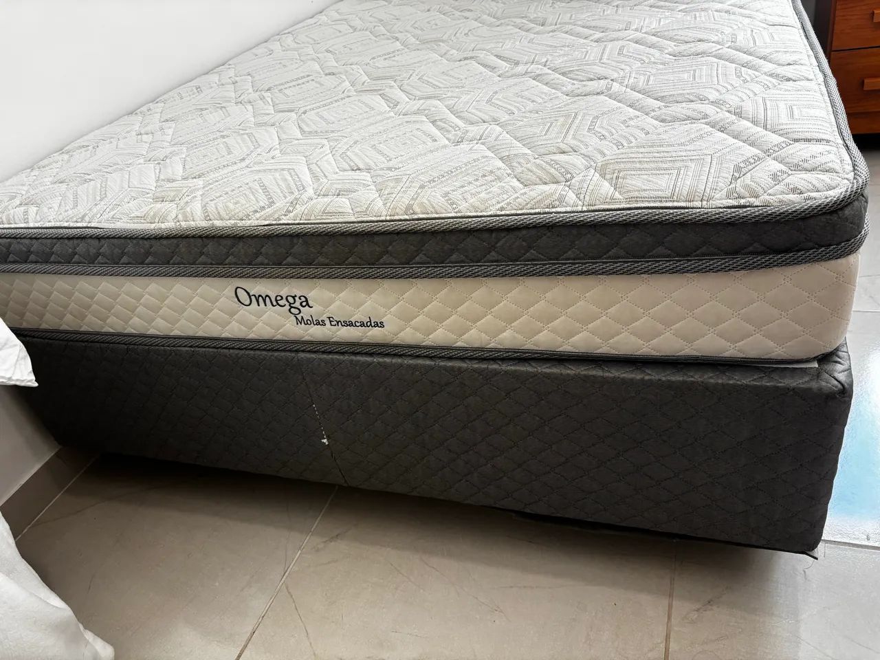 Cama Box Casal Herval Molas Ensacadas e Pillow Top (Completa) - Foto 2