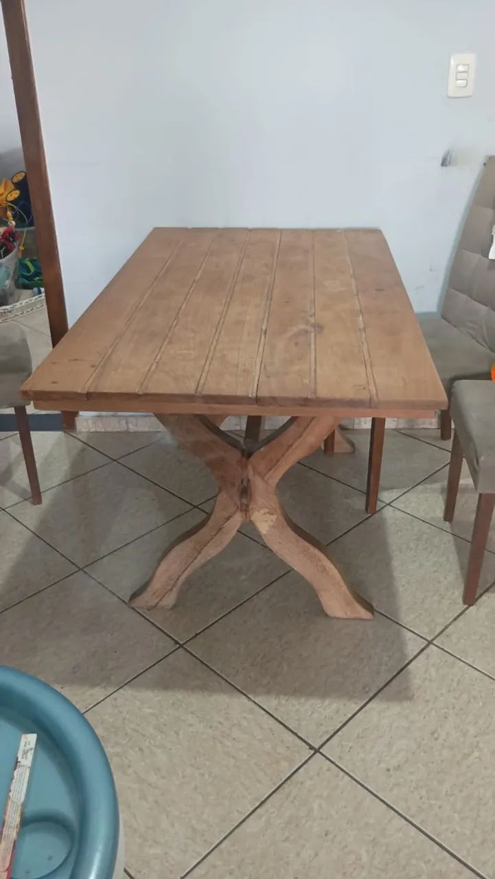 Mesa de cerejeira maciça  - Foto 2
