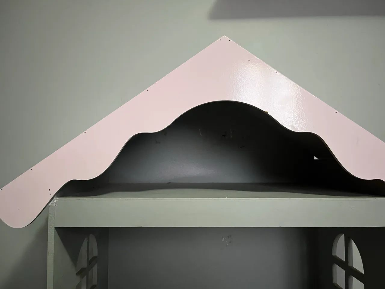 casinha de boneca em MDF pintada  - Foto 4