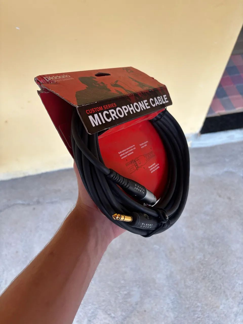 CABO PARA MICROFONE DADDARIO 7,62M - Foto 3