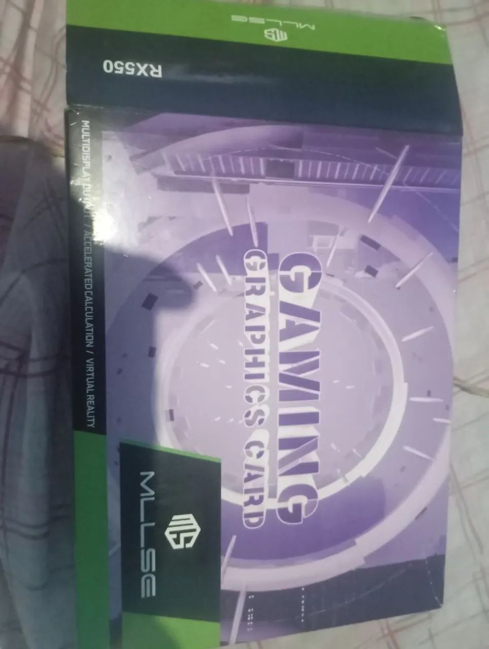 Placa de vídeo rx 550 4 gb