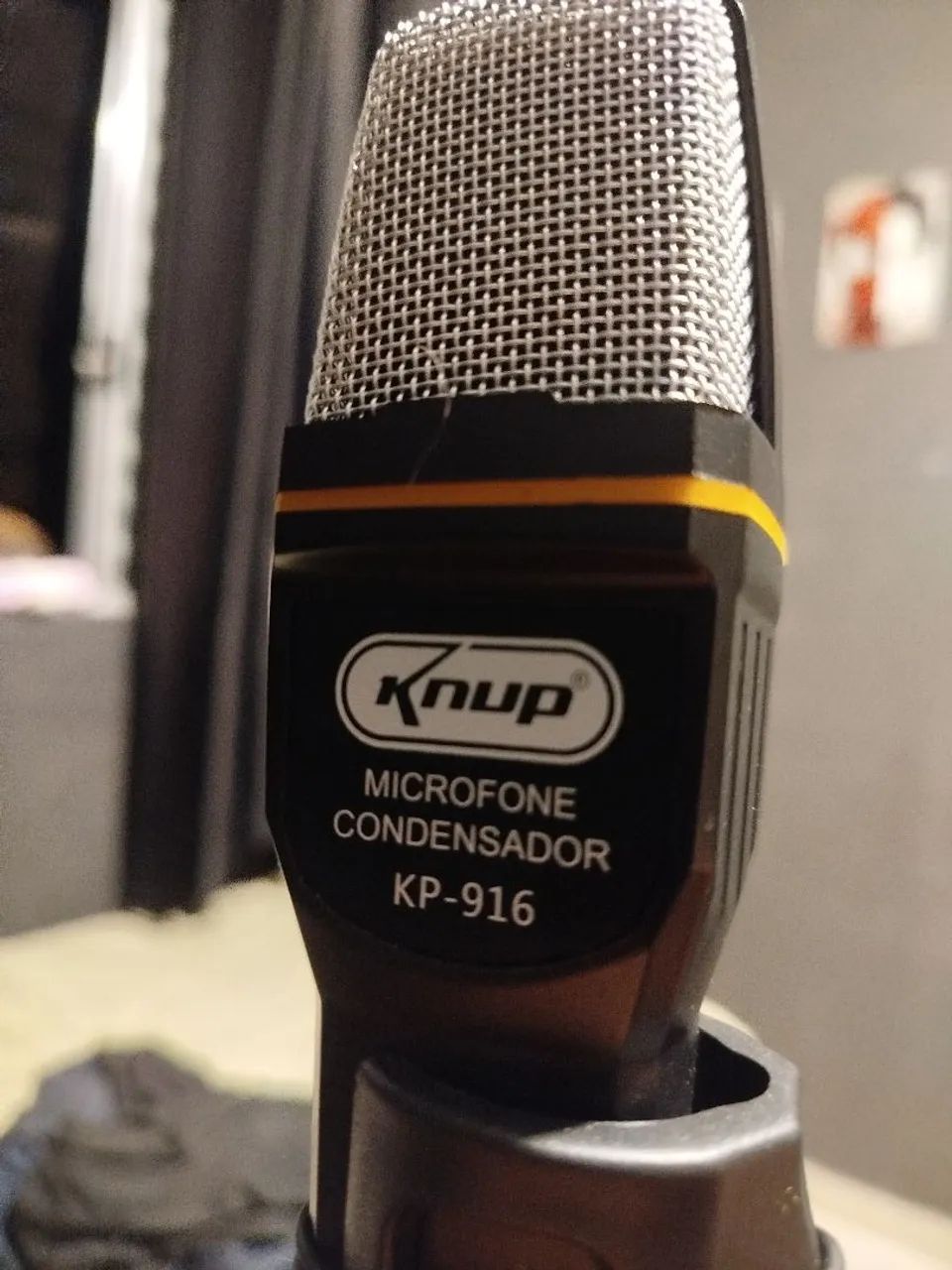 Microfone KNUP ( com Espuma widescrem)  - Foto 5