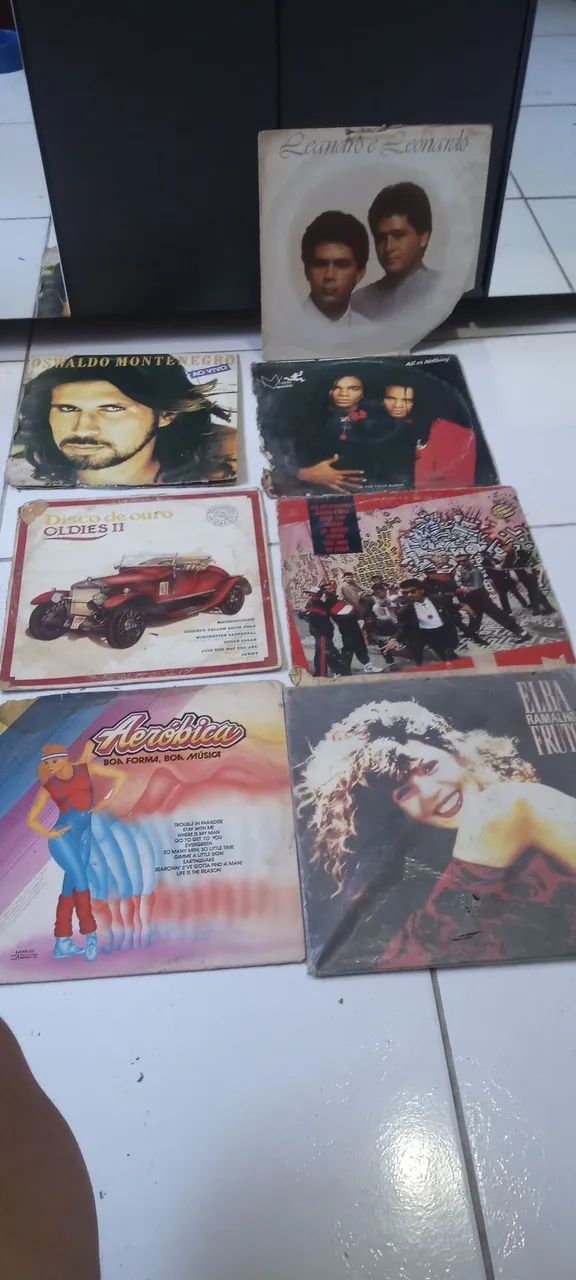 Disco vinil 7 discos