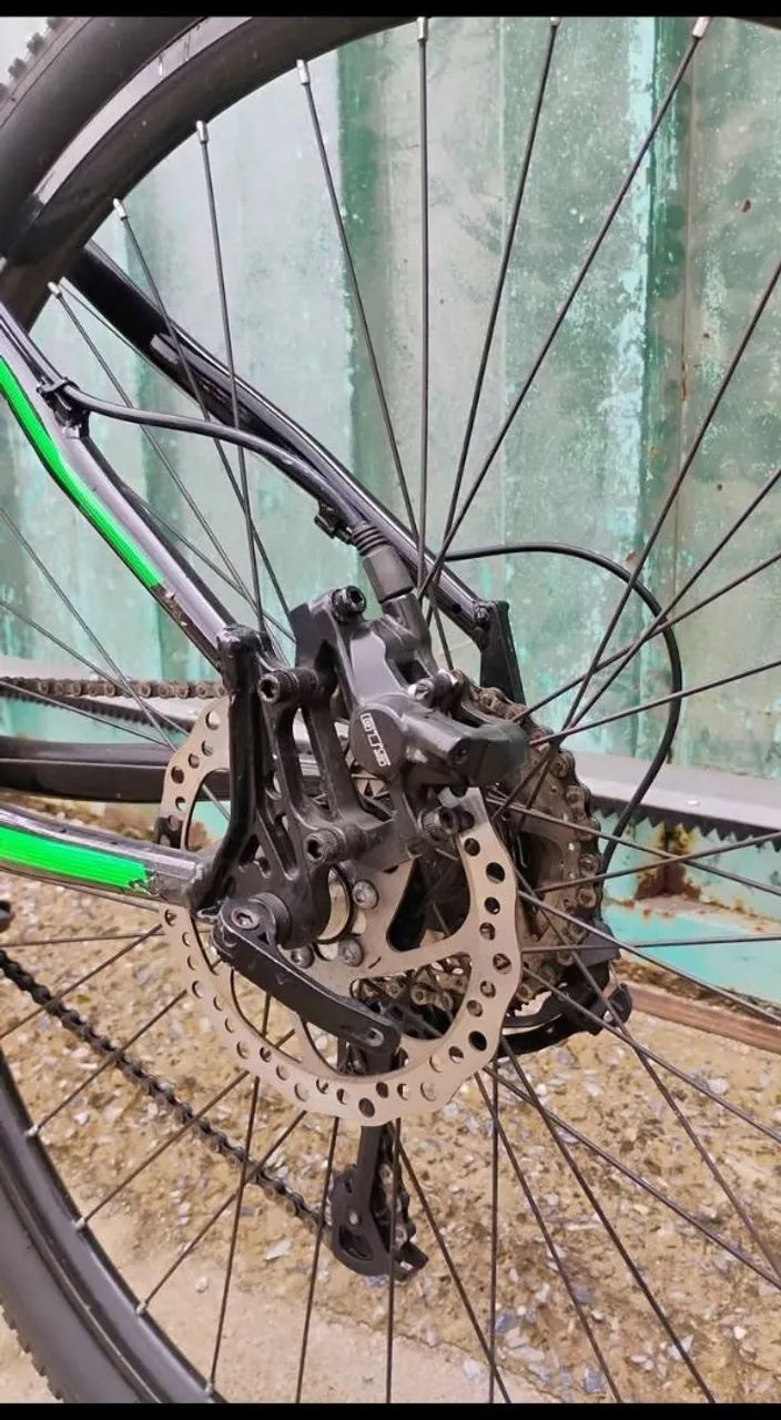 Bicicleta arthor aro 29 - verde e preto  - Foto 2
