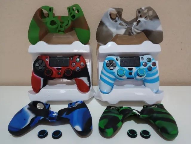 controles novos p/ ps4, tv game e celular - Foto 3