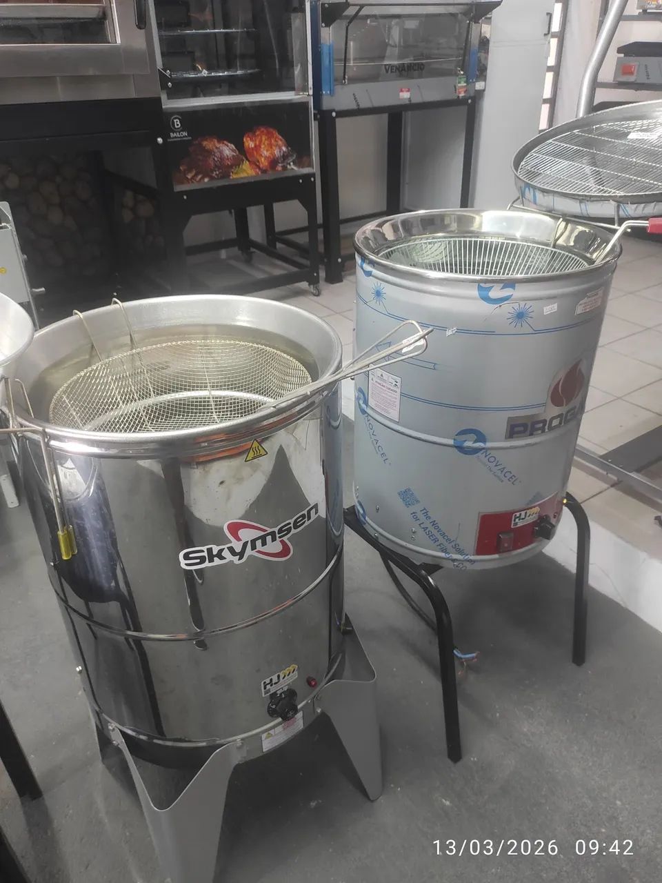 Bh fritadeira industrial água e óleo orçamento 