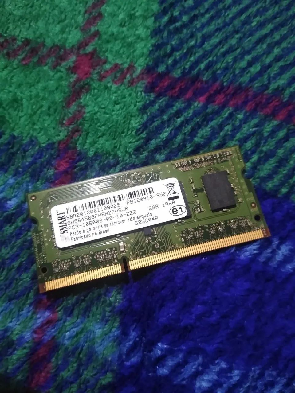 Memória RAM DDR3 2GB SMART para notebook funcionando perfeitamente - Foto 2