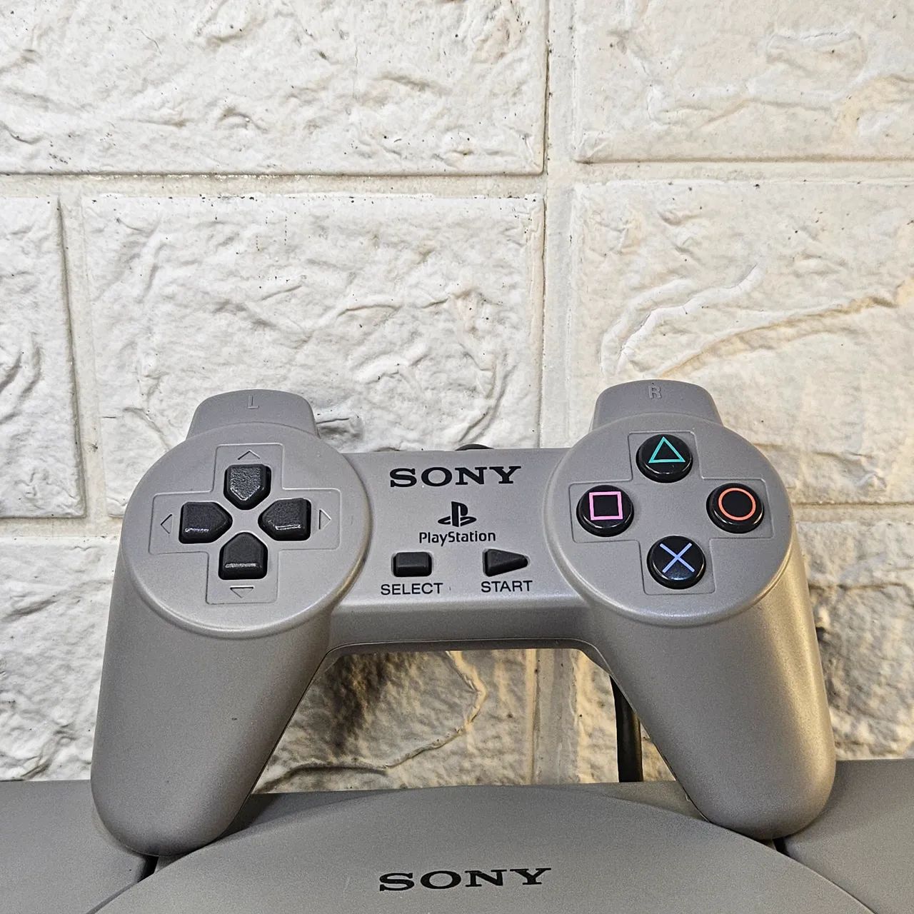 Ps1 em Perfeito Estado de Conservação Controle PlayStation 1 Original - Foto 6