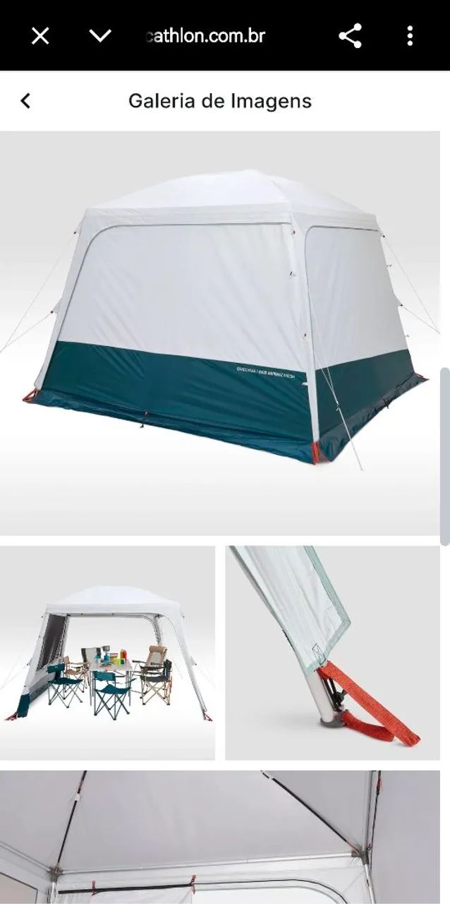 Toldo de Camping Arpenaz Fresh Quechua - Foto 4
