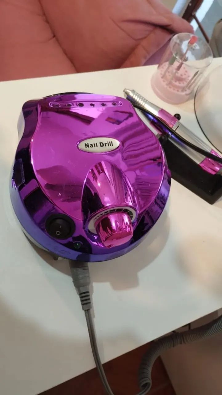 Lixadeira Nail Dril usada 2X