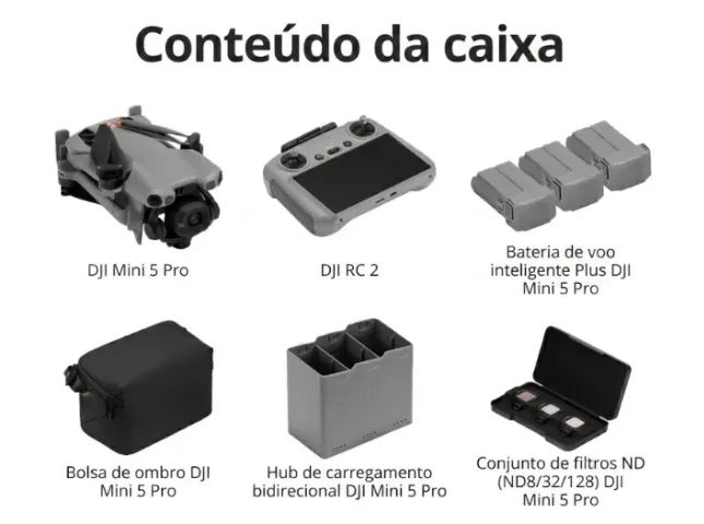 DRONE DJI Mini 5 Pro Combo 