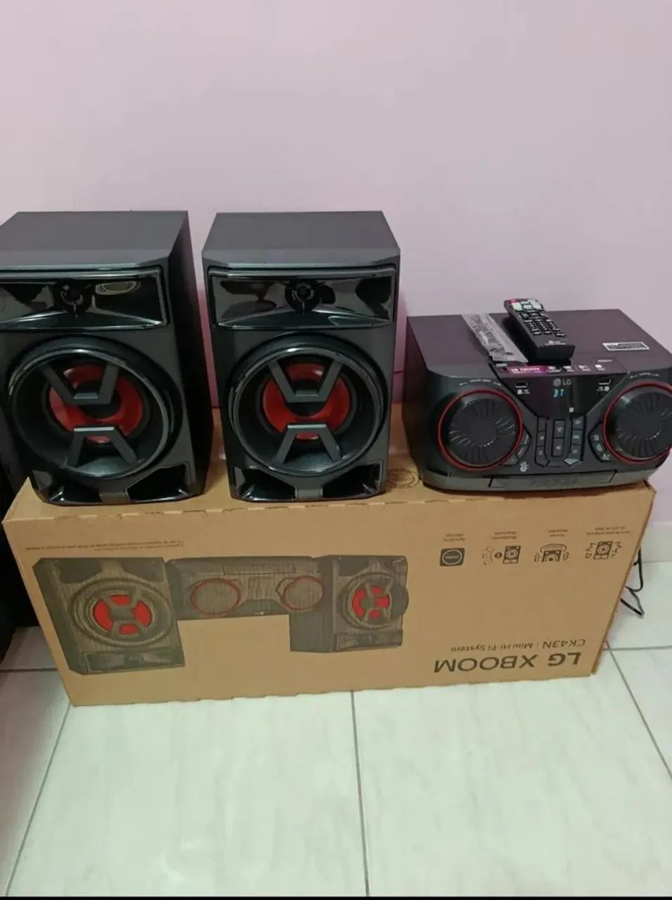 Mini system da LG muito bom
