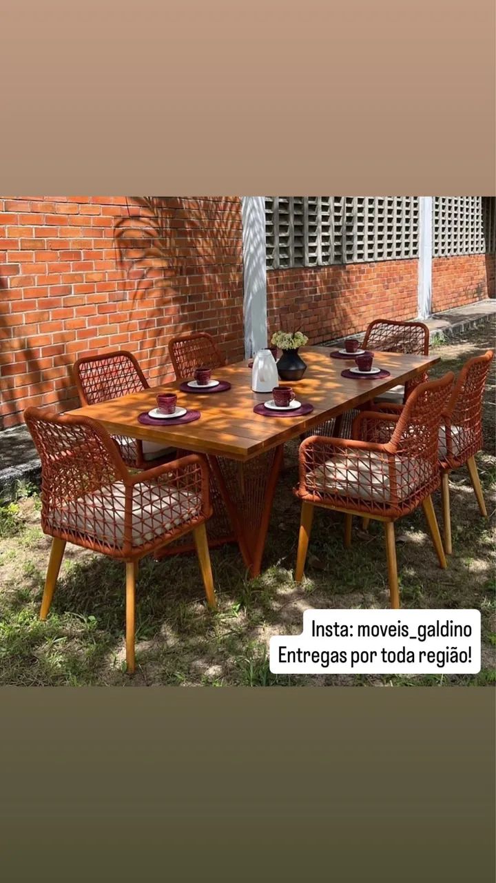 Mesas de 6 (seis) lugares  - Foto 3