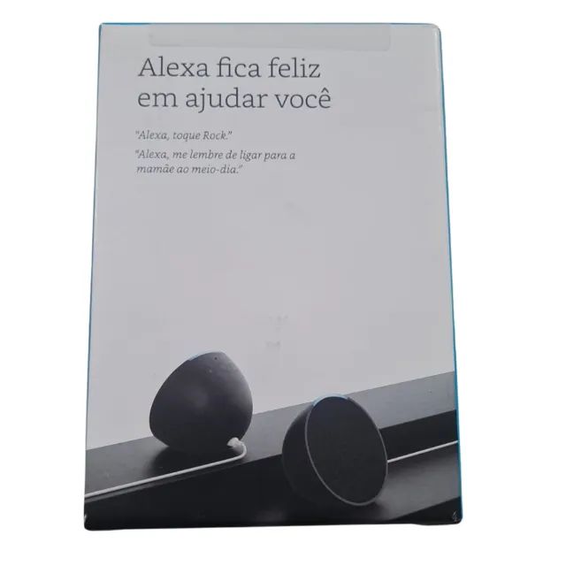 Amazon Echo Pop Alexa Smart Speaker Wi-Fi Bluetooth Preto Bivolt - Foto 5