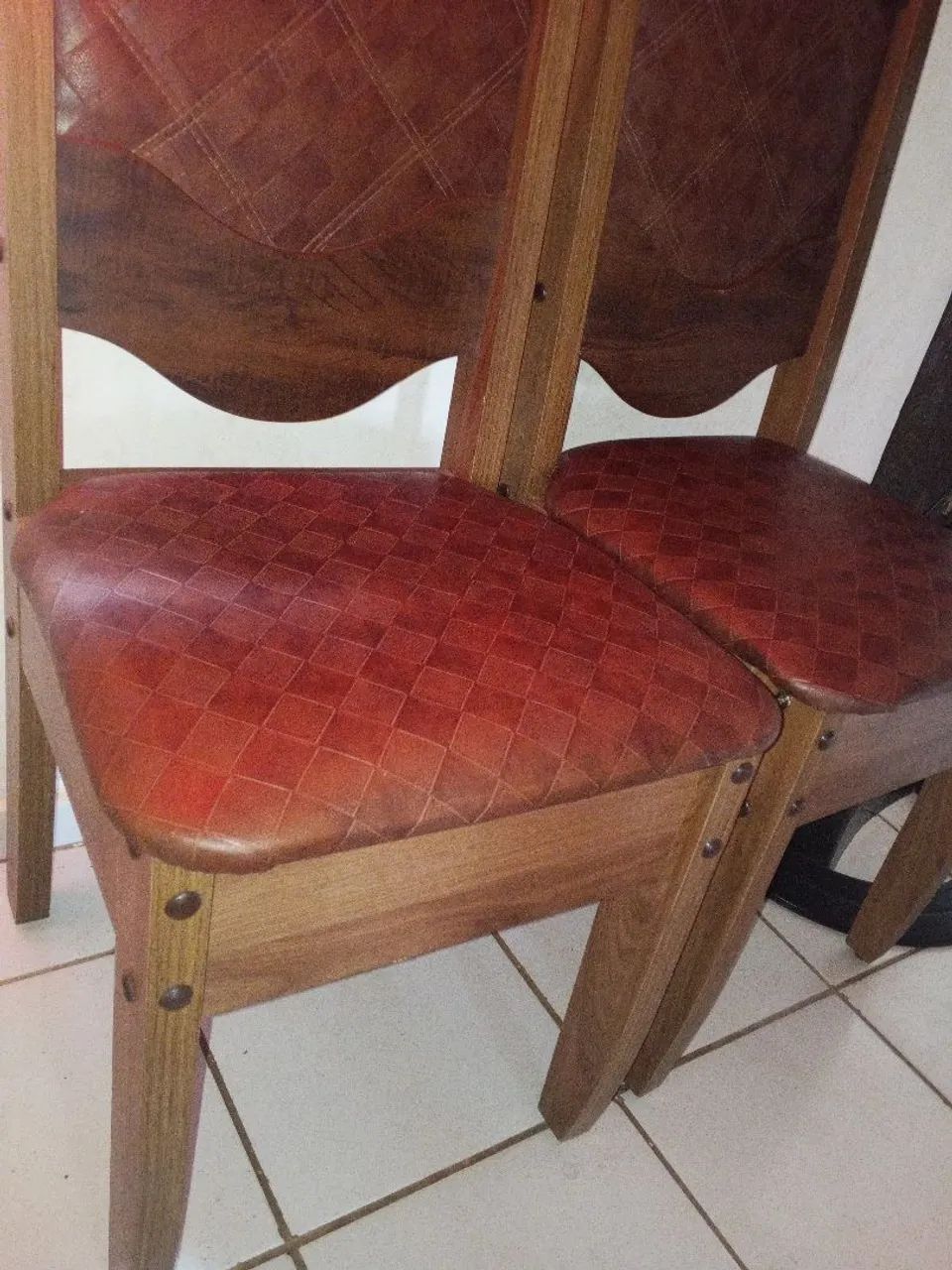 5 CADEIRAS IMPERIAL COM ESTRUTURA MDFMDF - Foto 2