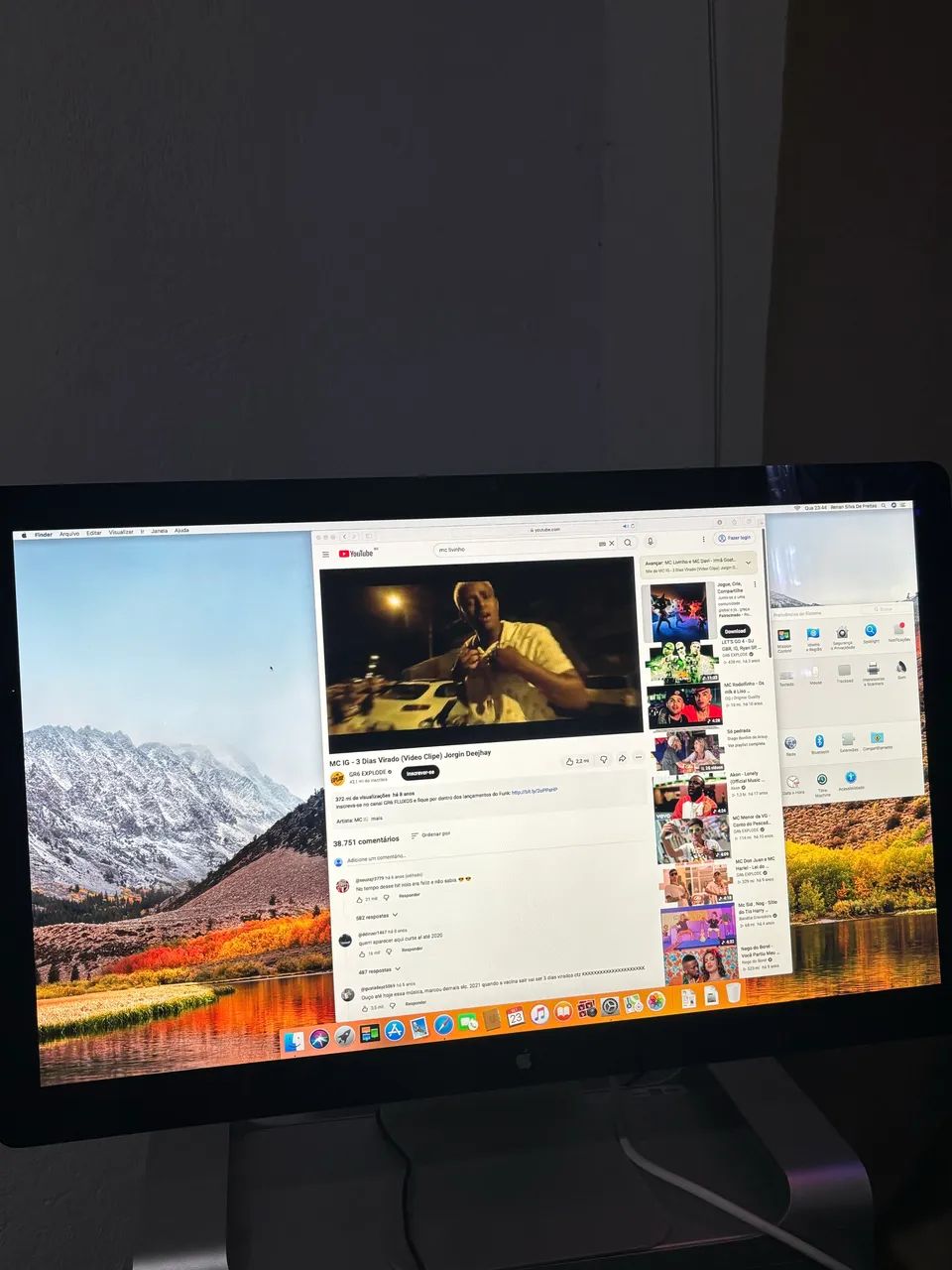 Apple Cinema Display 27 polegadas 2K de resolução  - Foto 2