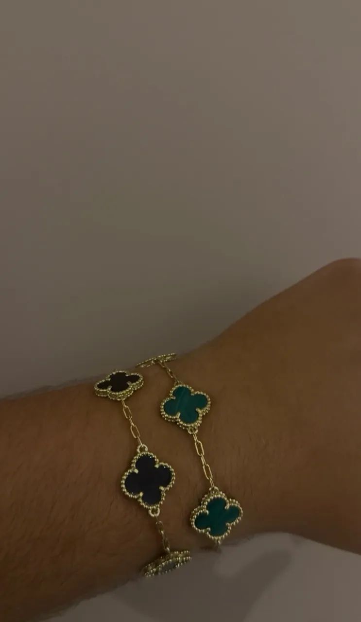 pulseira van cleef de ouro 18k nova sem uso  - Foto 3