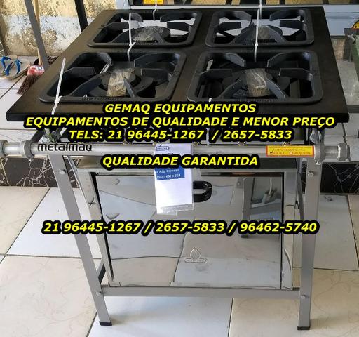 Não Vai achar Melhor Preço! Fogão Industrial de 4 bocas com forno 21 96445-1267