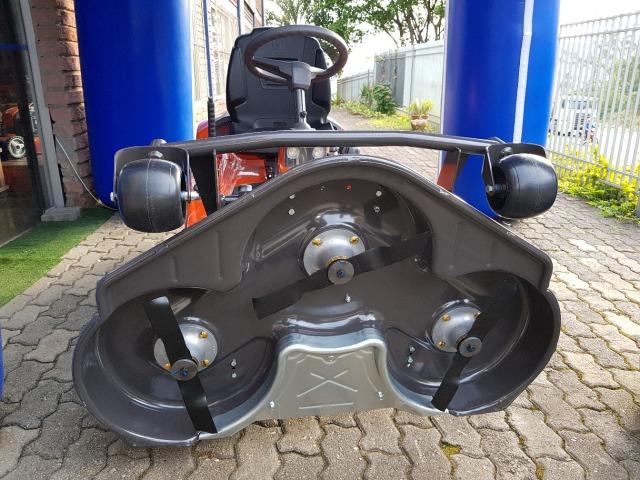Cortador de Grama Trator Rider Husqvarna + Brinde - Foto 4