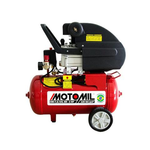 Compressor de Ar Hobby CMI-7,6/24BR 2CV 220V - Motomil (Loja)