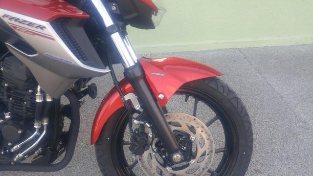 Vendo/troco fazer 250 2020 0km com abs nas 2 rodas e já emplacada. por 16.300 - Foto 2