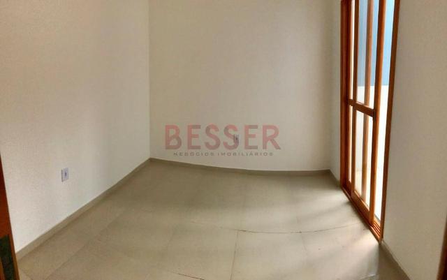 Casa nova com 2 dormitórios e ótimo pátio para lazer! - Foto 3