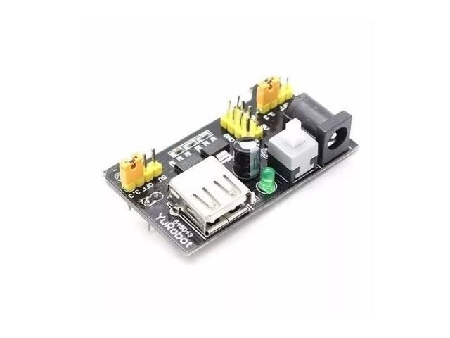 COD-AM20 Fonte De Alimentação 3.3v 5v Mb102 Protoboard Arduino - - Foto 4