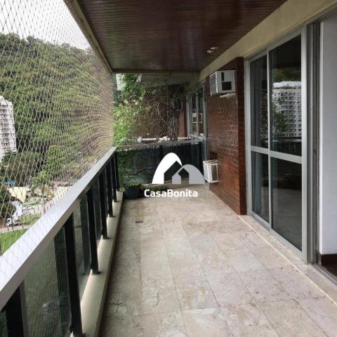 Apartamento com 3 dormitórios à venda, 160 m² - lagoa - rio de janeiro/rj - Foto 3