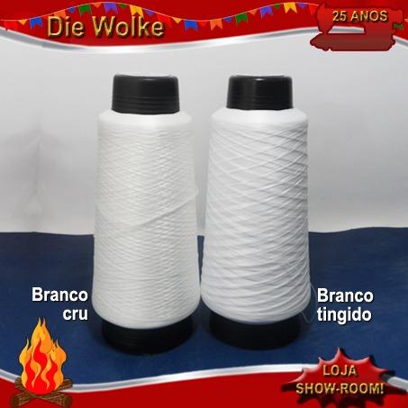 Linhas fios para máquina de costura overlock - embalagem de 100G nova - Foto 2