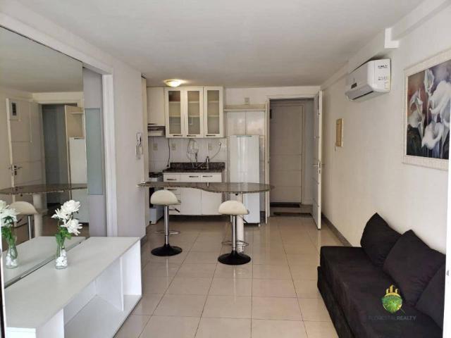 Apartamento com 1 dormitório para alugar, 43 m² por R$ 1.130,00/mês - Rio Vermelho - Salva