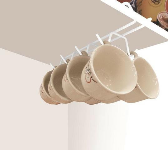 Organizador para armário cozinha 8 pçs Branco - Novo - Foto 4