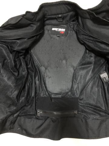 jaqueta motociclista com forro removivel