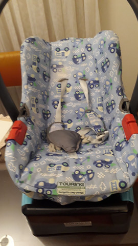 Bebê conforto Burigoto com base menino