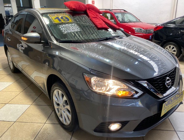 NISSAN SENTRA 2019 2.0 FLEX S COMPLETO AUTOMÁTICO CINZA