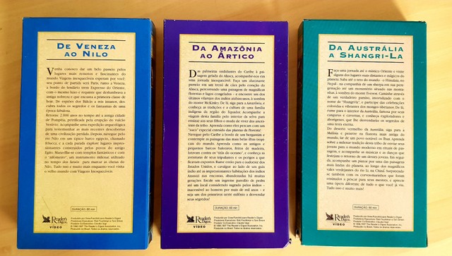 VHS Viagens Inesquecíveis  - Seleções Reader's Digest  - Foto 3