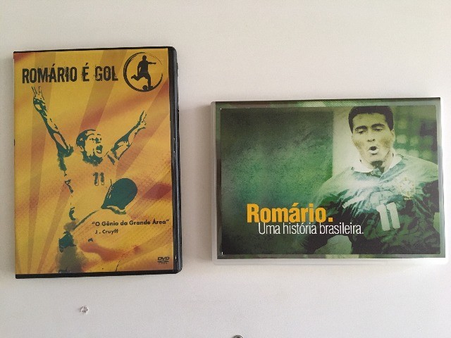 DVDs Romário kit com 2: É Gol e Uma História Brasileira  