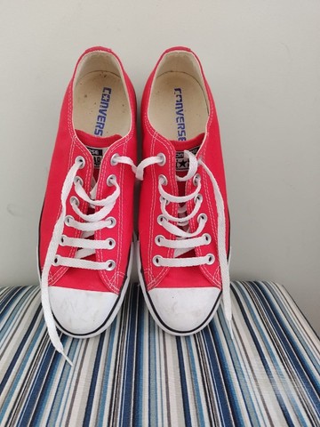 all star chuck taylor flatform vermelho