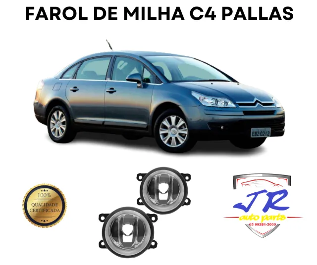 Farol Milha Citroen C4 Pallas 2007