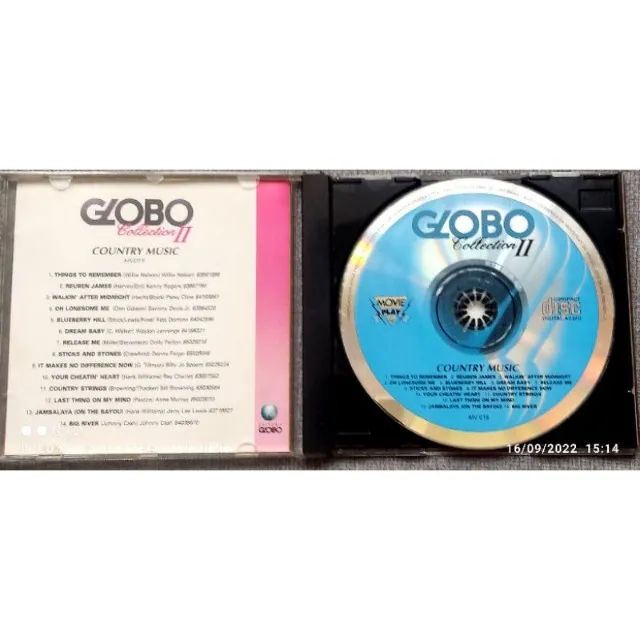 CD Globo Collection 2 Country Music - Foto 2