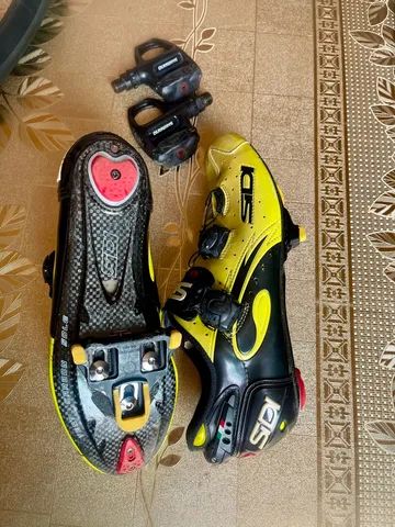Sapatilha SIDI + Pedal Shimano R-540