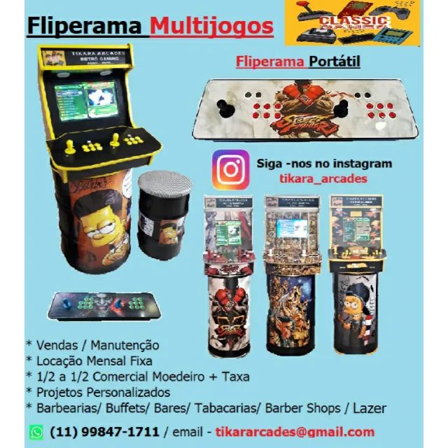 Aluguel Fliperama multijogos - Festas & Eventos - Foto 5