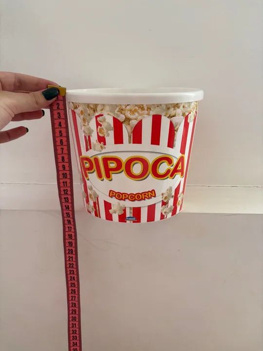 Balde de Pipoca para Cinema em Casa - Foto 3