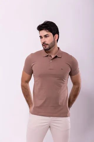 Polo Algodão Masculina 