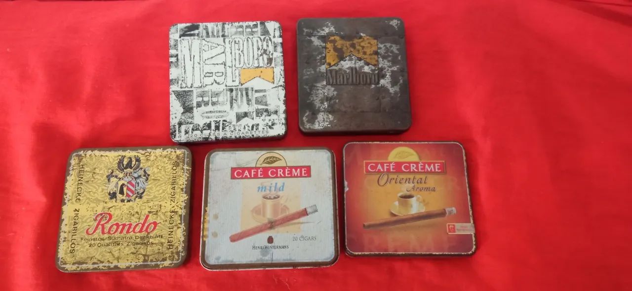 Caixa de Cigarros Antigas- Coleção