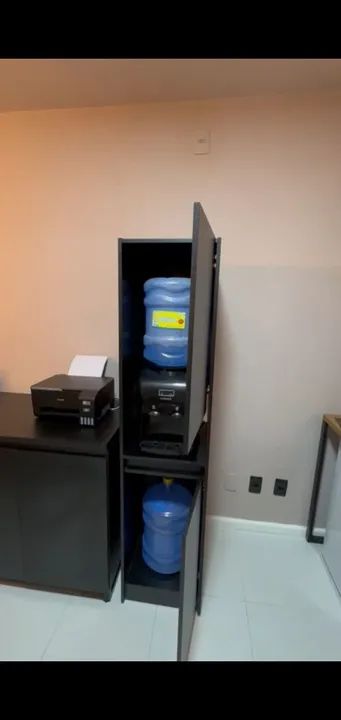 Closet planejado com armários e sapateira - Foto 5