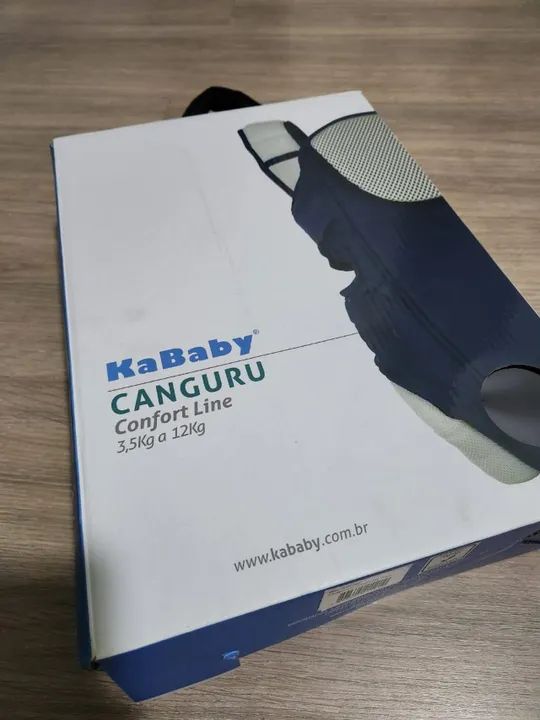 Canguru Bolsa Confort Line Kababy 3 Posiçoes Infantil Bebe - Foto 3